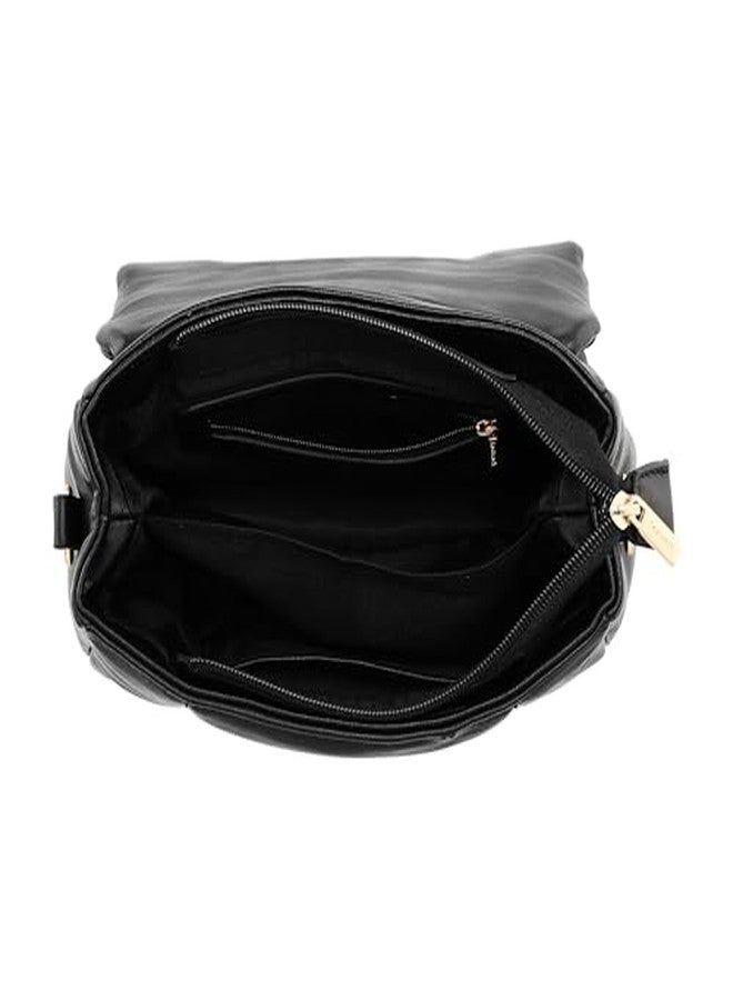 Fastrack Chic Quilted Satchel for Women | Stylish Handbag with Detachable Sling Straps & Multi-Carry Options | Elegant Purse for Office, College & Casual Outings - Image 4